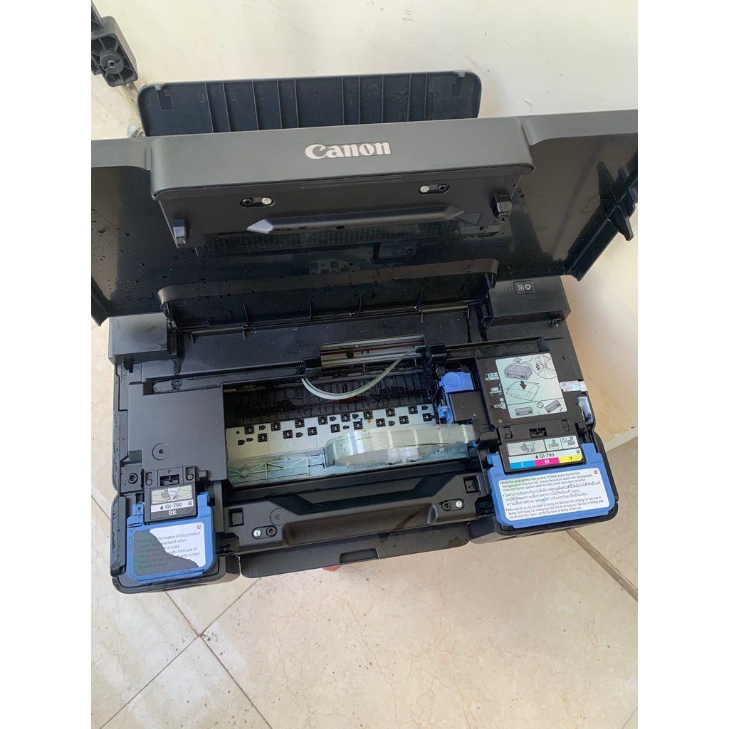 Canon G1010 nguyên tem mất chip mực