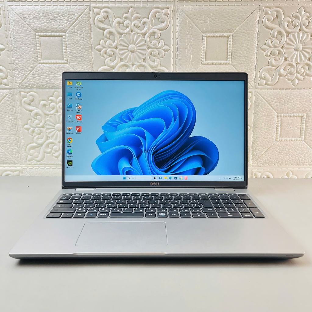 Laptop Dell Latitude 5521 i7-11850H, ram 16GB, nvme 256GB, Card rời MX450 2GB, màn 15.6" FHD