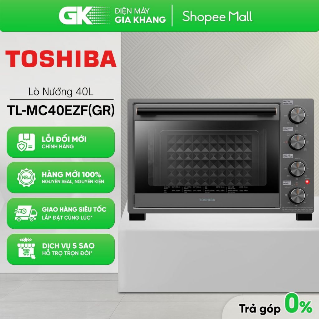 TL-MC40EZF(GR) | Lò Nướng TOSHIBA 40 Lít TL-MC40EZF