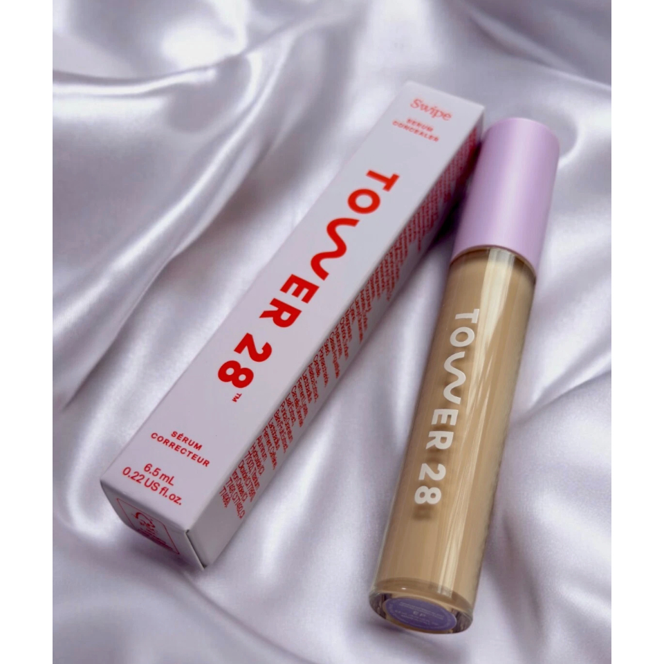 Kem Che khuyết điểm Tower 28 Swipe All-Over Hydrating Serum Concealer