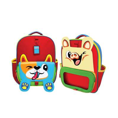 [Hàng tặng không bán] Combo balo bình nước sáng tạo Toony Kids[ Mẫu ngầu nhiên]