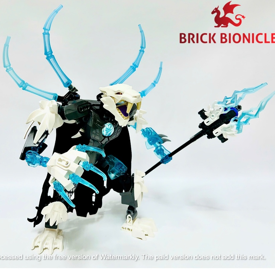 CHIMA AUTH - ĐỒ CHƠI LẮP GHÉP BIONICLE CHIMA - 70212 CHI Sir Fangar no box