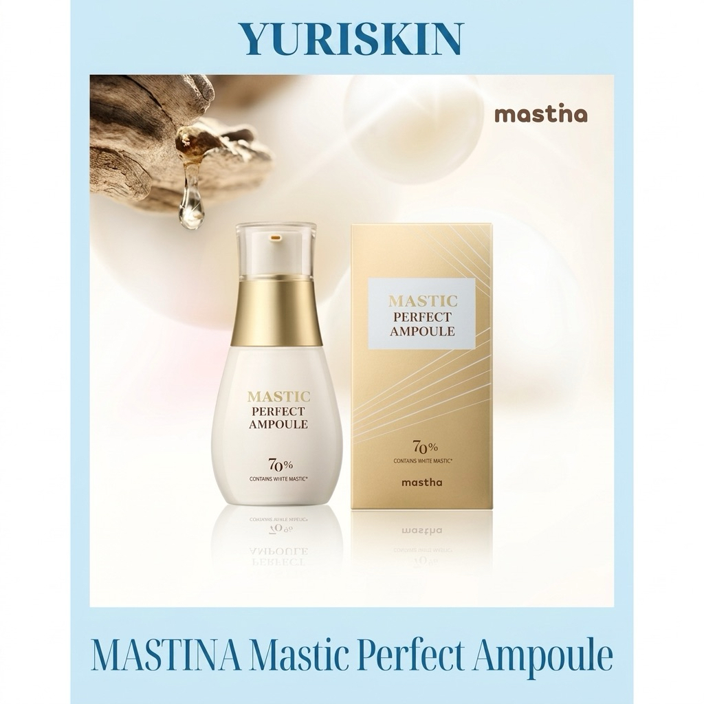 Tinh Chất Mastina Mastic Perfect Ampoule 25ml 70% Mastic Hỗ Trợ Mờ Thâm Nám Dưỡng Sáng Da