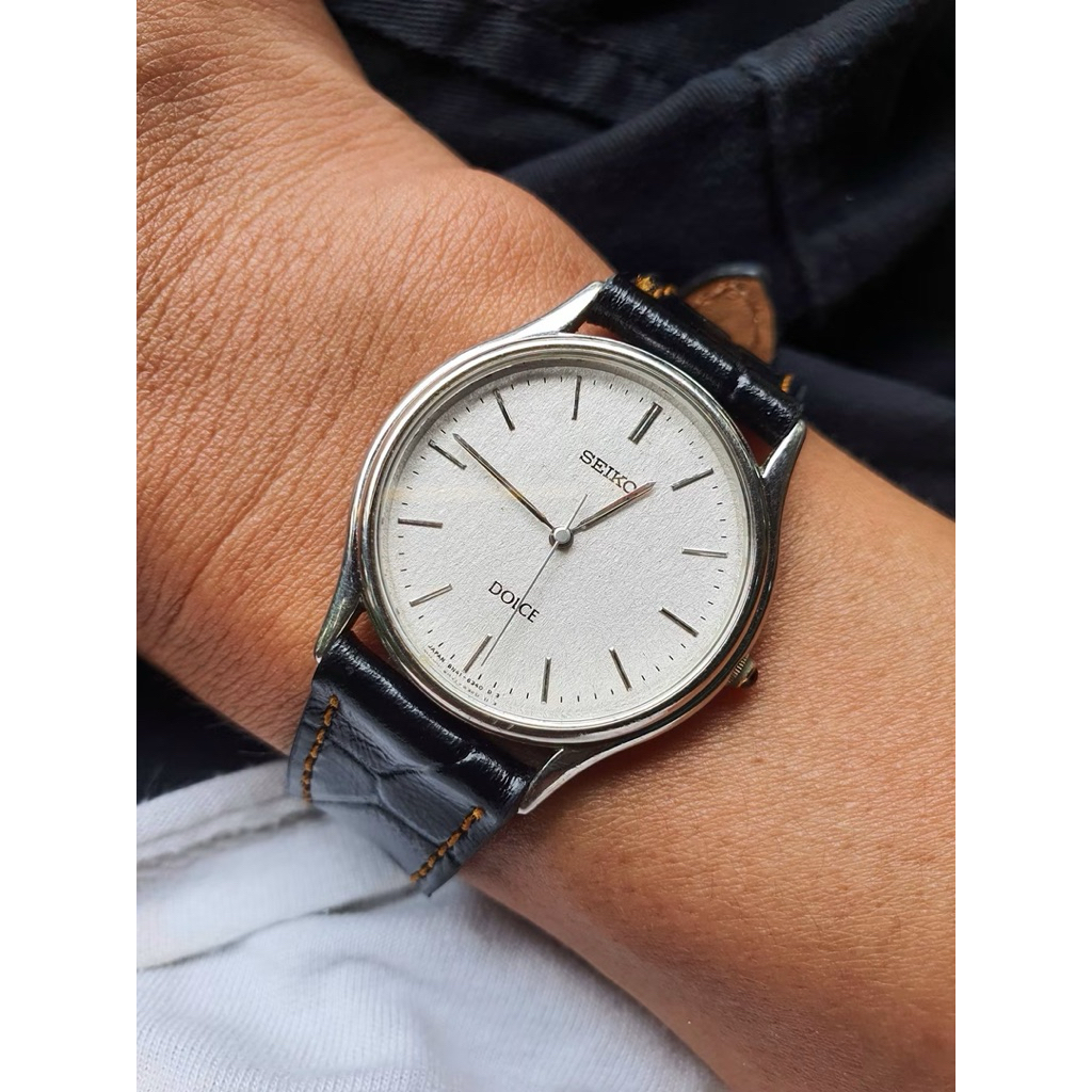 ⸻  SEIKO DOLCE 8N41-6060 – Dress Watch Nhật Bản Thanh Lịch | Hàng Chính Hãng | Hàng Đã Qua Sử Dụng