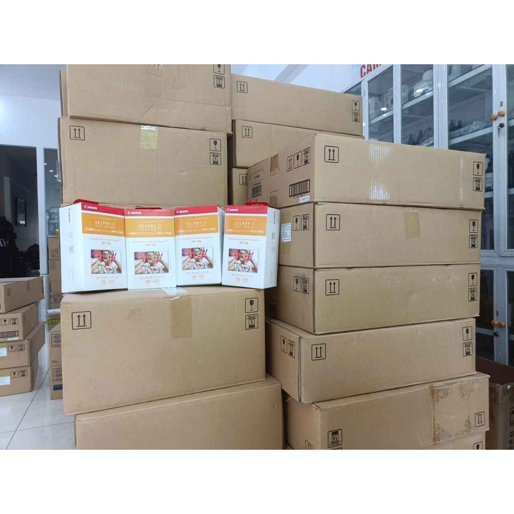 Giấy In Ảnh Canon RP108 ( 2 băng mực) dùng cho CP1000, CO1200, CP1300 CP1500. Chính Hãng