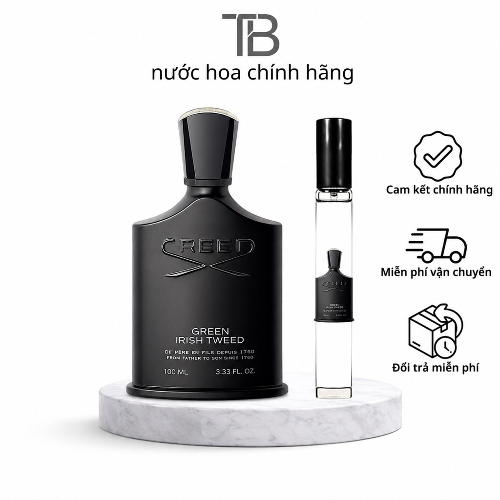 Nước hoa : Creed Green Irish Tweed 10ml "auth"