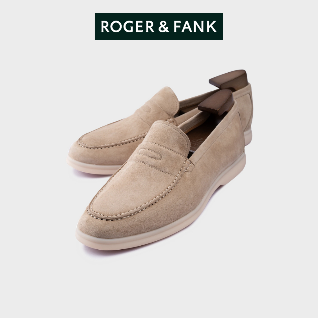 Giày da bê cao cấp Slip-On ROGER & FANK