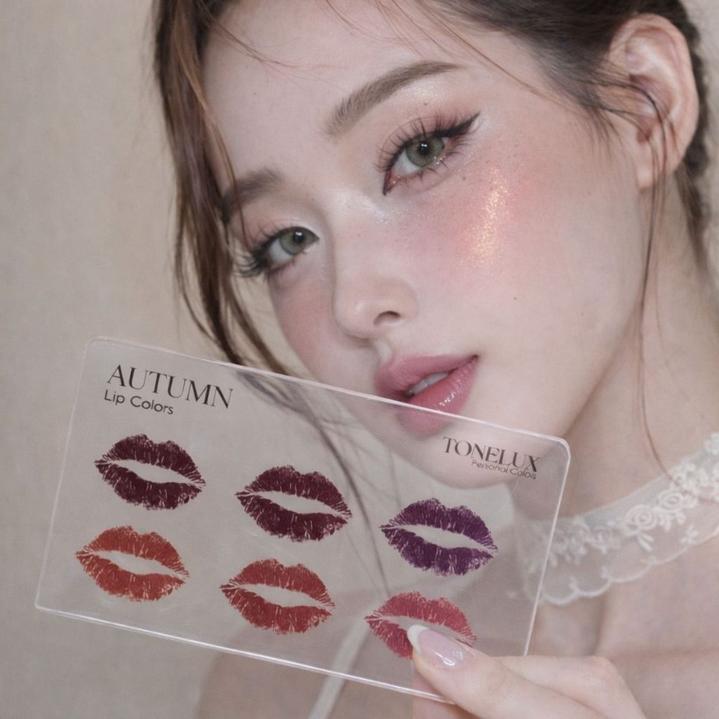 Thẻ Môi Theo Personal Color - Thẻ Chọn Son Cá Nhân Personal Color – Bảng Test Son Hợp Cho Da - Hợp T