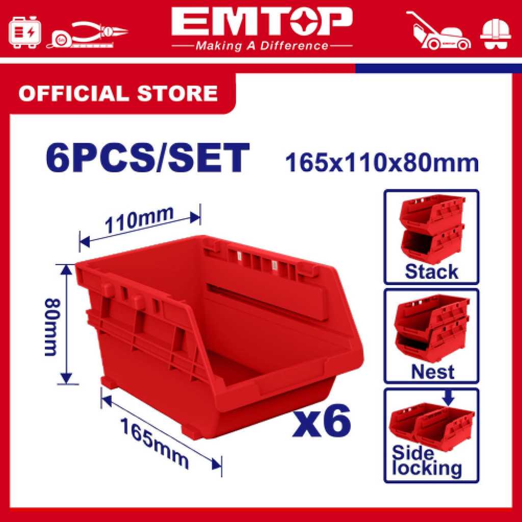 EMTOP Hộp đựng vật tư chuyên dụng EMTB8336