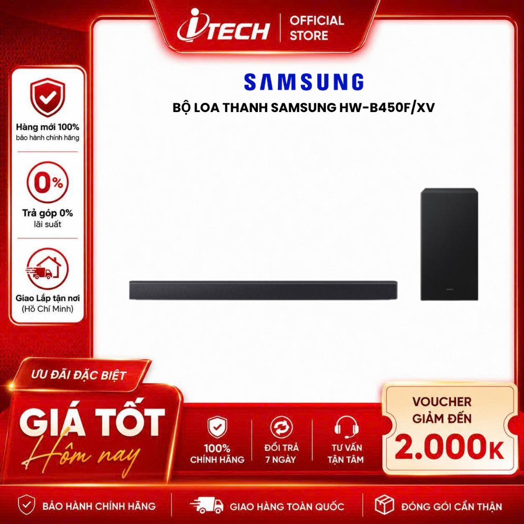 HW-B450F/XV - Loa soundbar Samsung HW-B450F/XV - Hàng chính hãng