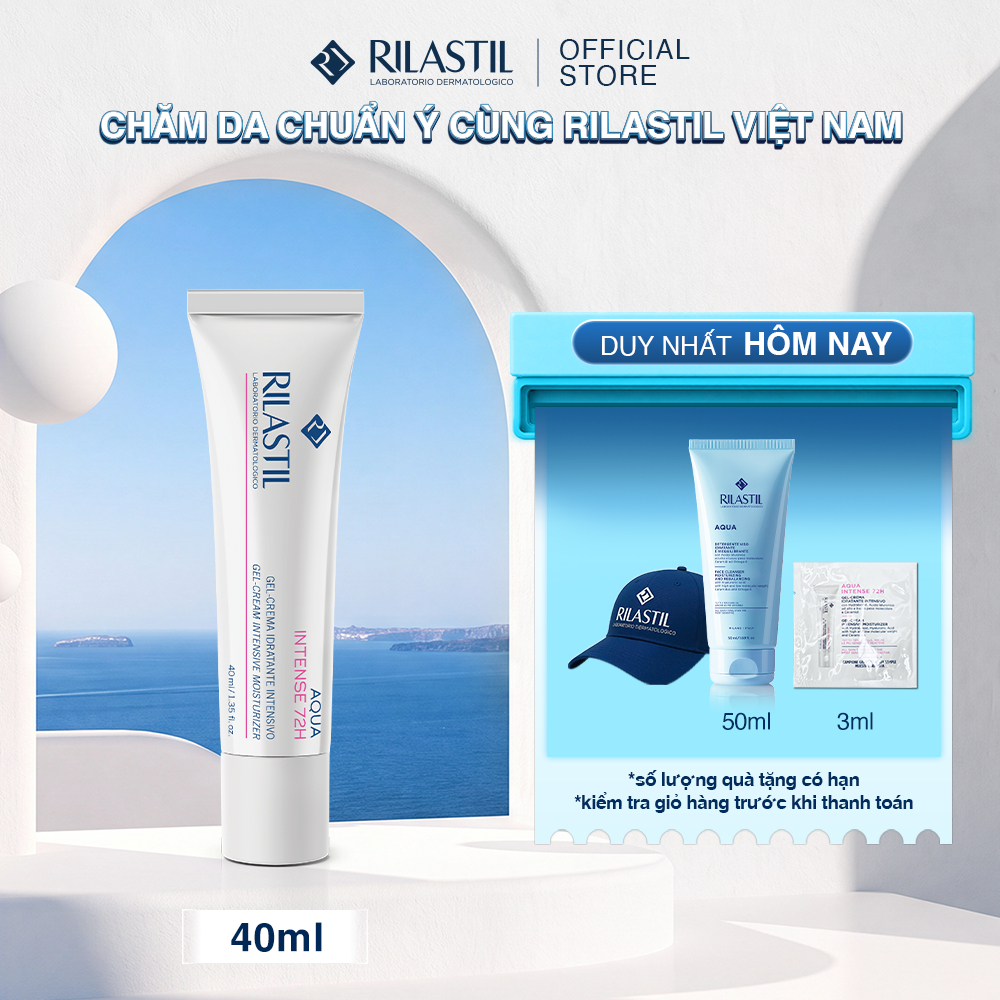 KEM CẤP ẨM 72H - RILASTIL AQUA INTENSE GEL CREAM 72H 40ML