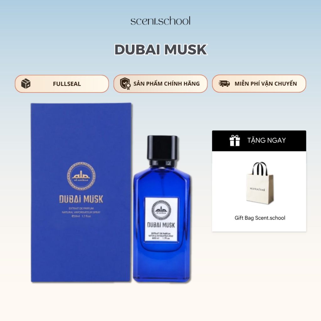 Nước Hoa Fullseal Dubai Musk | Nước Hoa Unisex | Scent.school Perfume