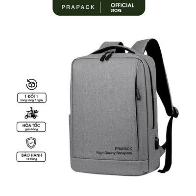 Balo Laptop 16 inch Cao Cấp Prapack - BL198