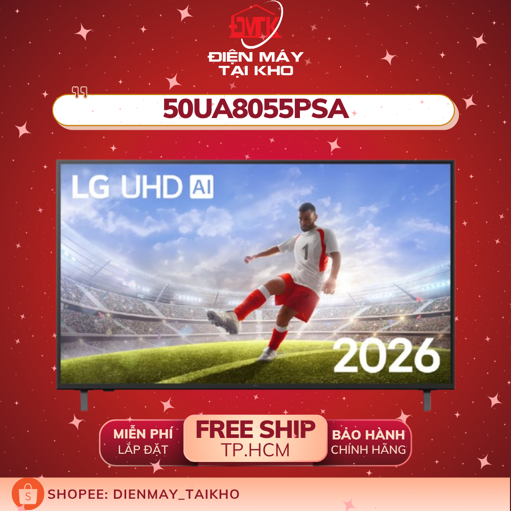 Smart Tivi LG AI 4K 50 Inch 50UA8055PSA