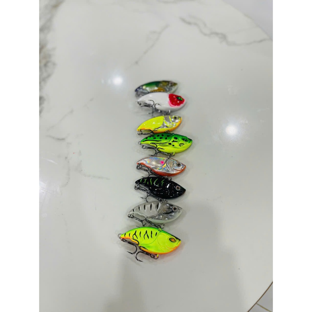 MỒI CÂU LURE - CÁ SẮT VIB V5 (có bi)