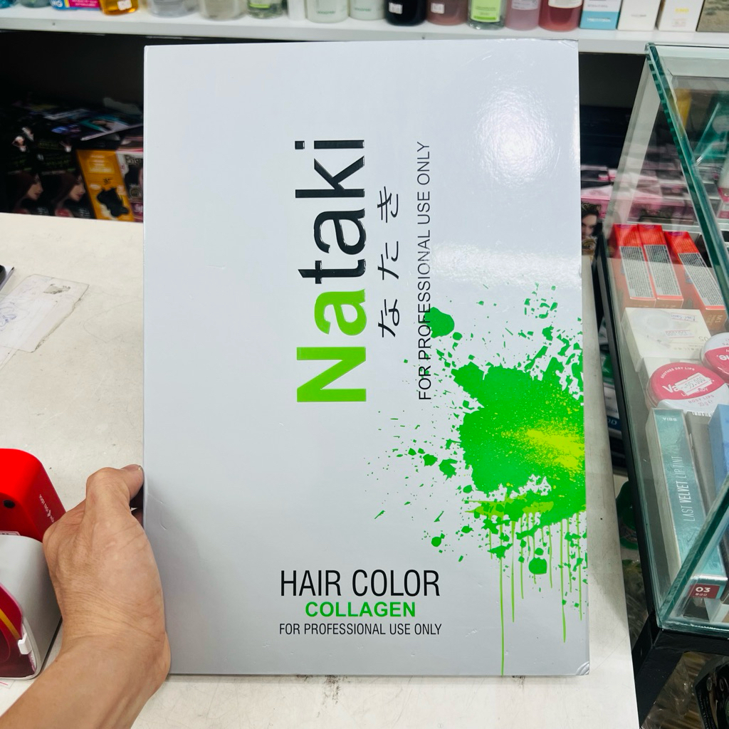 Thuốc Nhuộm Tóc Cao cấp Nataki Collagen Nhật Bản Cho Salon 100ml