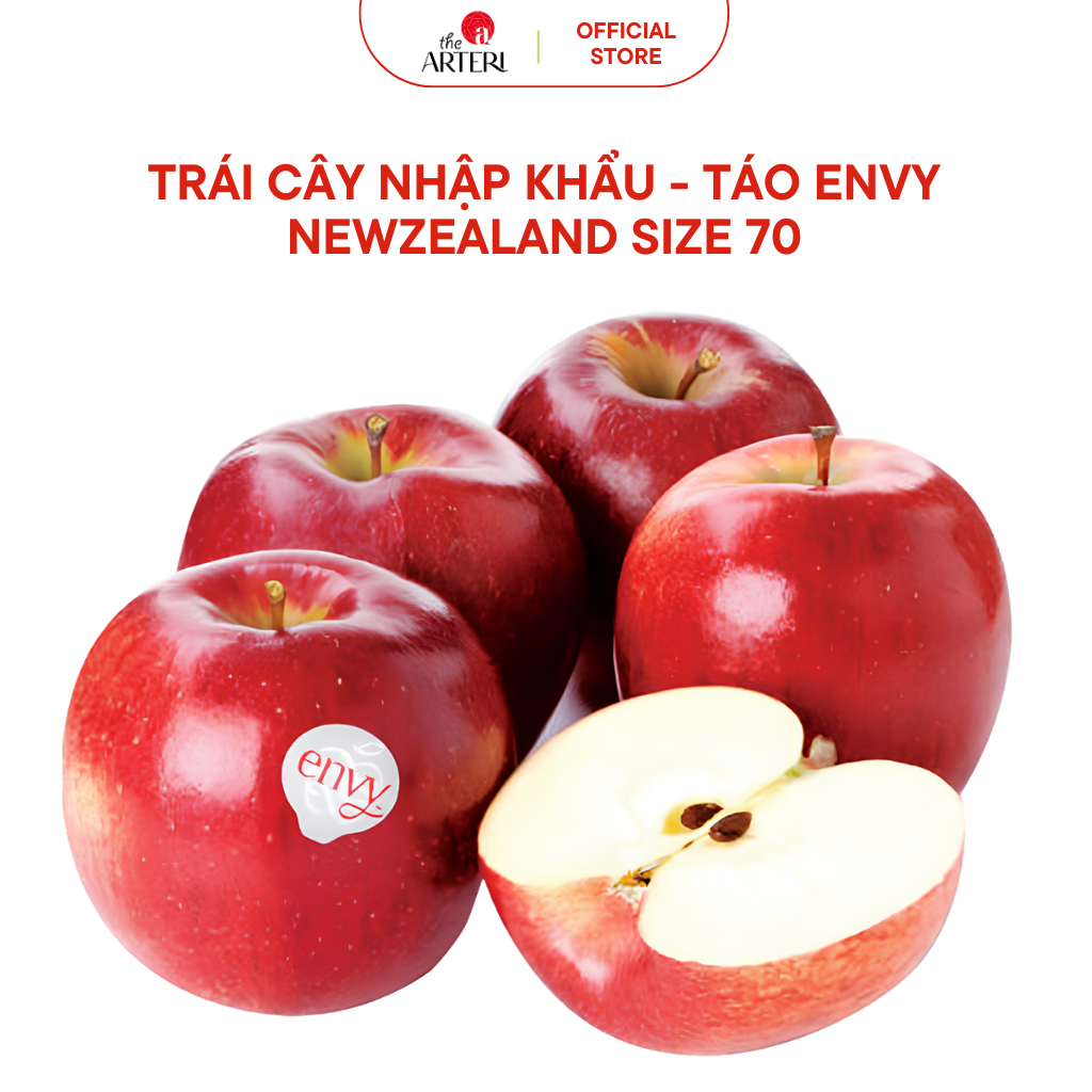 Táo Envy New Zealand Size 70 Cao Cấp - Táo Nhập Khẩu Giòn Ngọt, Thơm Mọng Nước