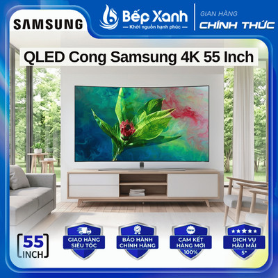 [CHÍNH HÃNG] Smart Tivi QLED Cong Samsung 4K 55 Inch 55Q8CNA