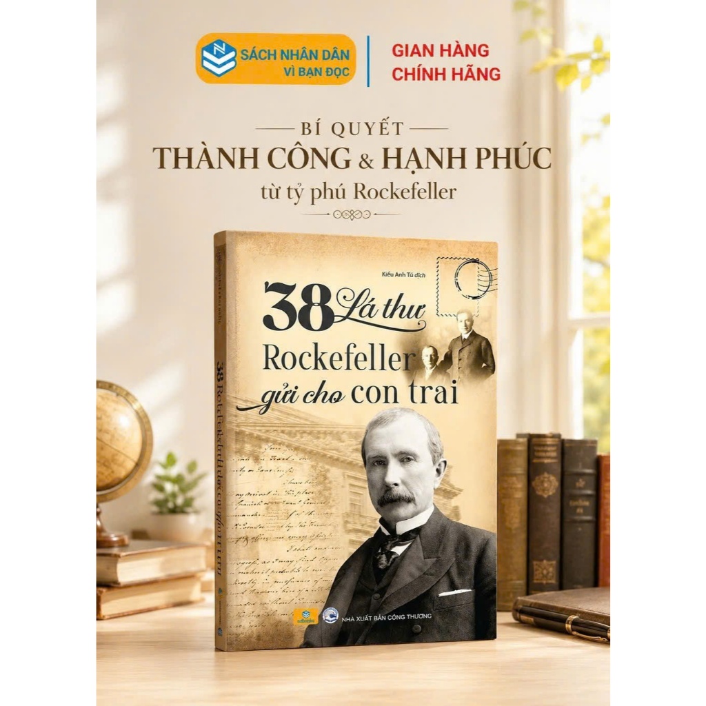 Sách - 38 Lá Thư Rockefeller Gửi Cho Con Trai - ND