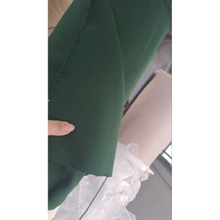 Vải canvas B8 màu xanh lá đậm, 1m