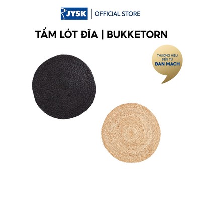 Tấm lót đĩa | JYSK BUKKETORN | sợi đay | nhiều màu | Ø38cm