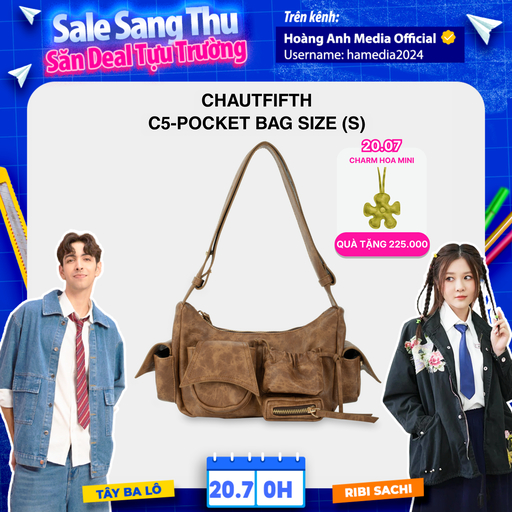 [LIVE] Túi xách C5-POCKET size nhỏ (S) - CHAUTFIFTH