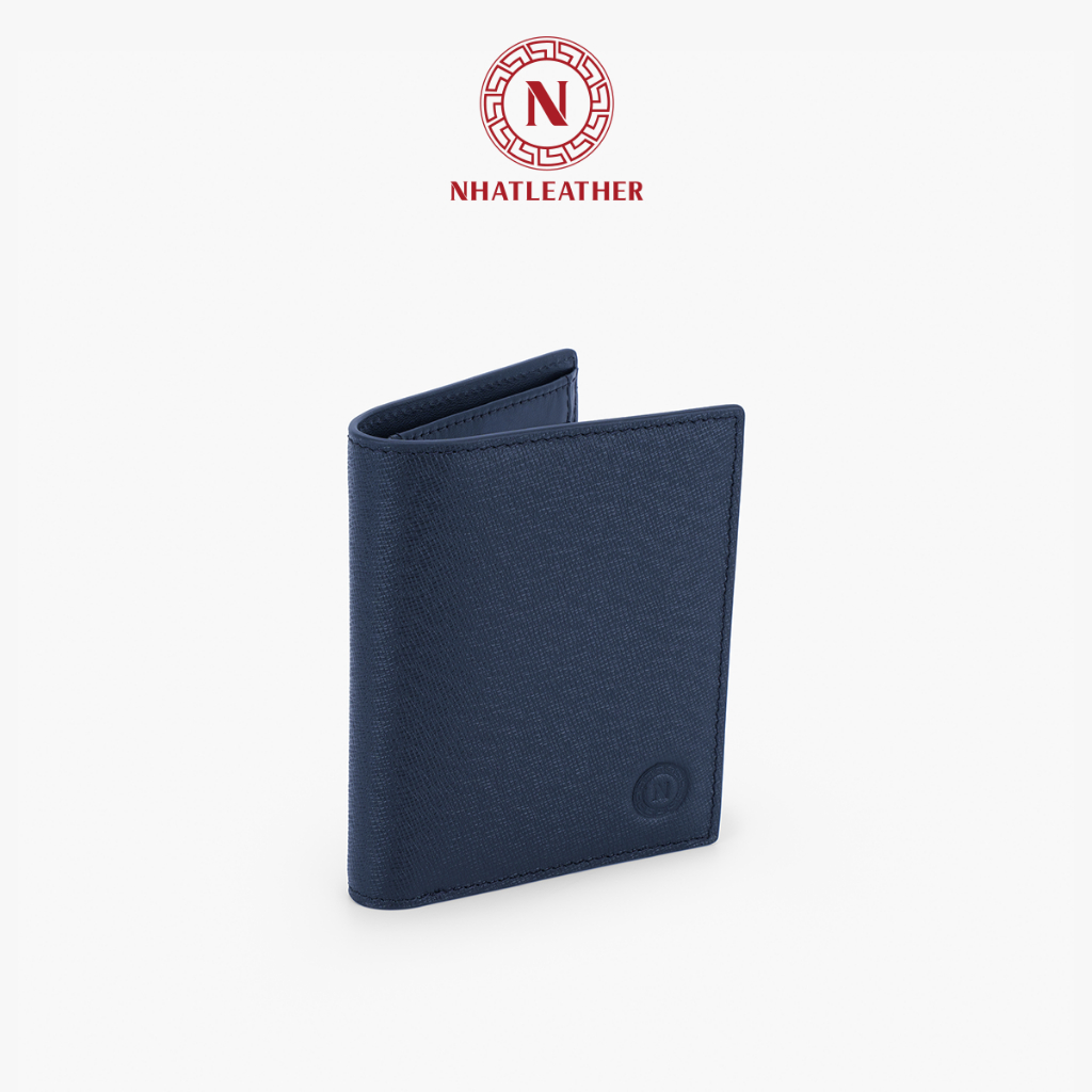 Ví da gập đôi NHATLEATHER - Ví da dáng đứng nhỏ gọn NVN-100