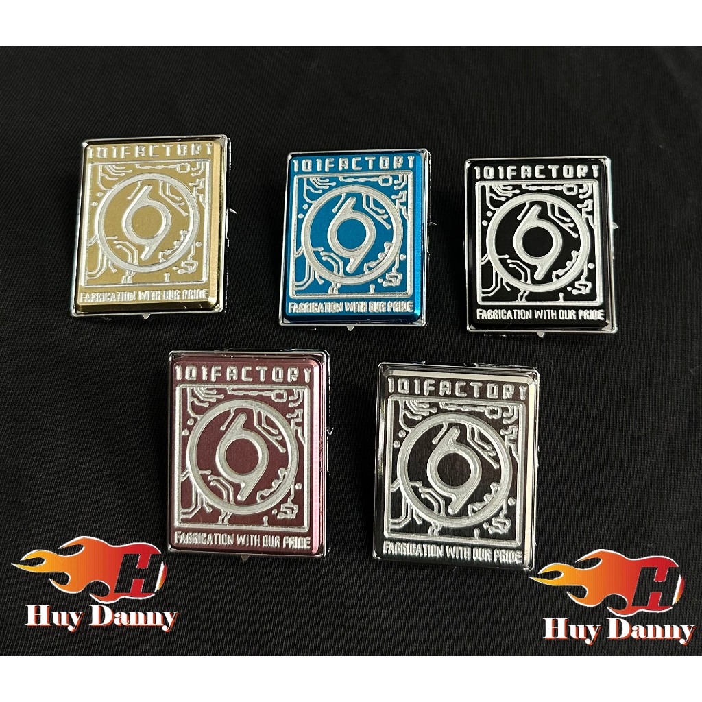 Logo nhôm CNC 1o1 Factory 2026 dành cho các loại xe Vespa