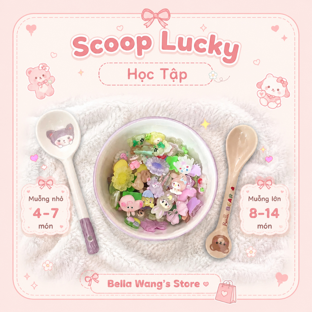 Lucky Scoop Đồ Dùng Học Tập , Scoop Lucky Phụ Kiện