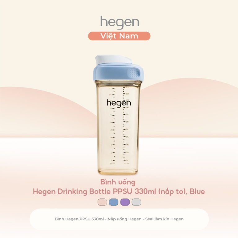 Bình uống Hegen Drinking Bottle PPSU 330ml