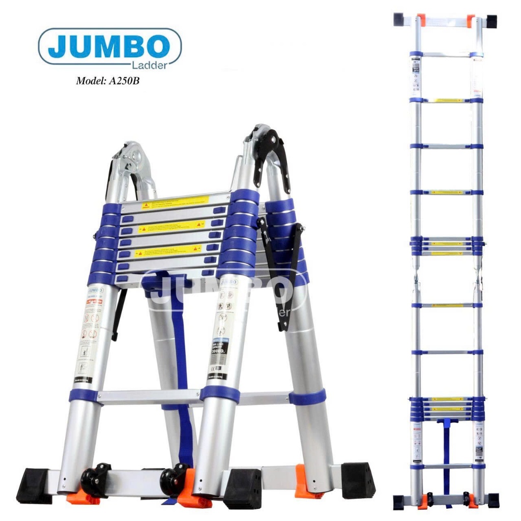 Thang nhôm rút đôi Jumbo. Model: A250B