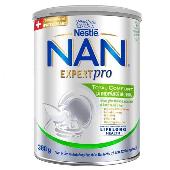 Sữa NAN Total Comfort 380g Cho Trẻ 0-12 Tháng Nestlé Thụy Sĩ Chính Hãng