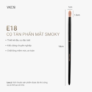 Cọ tán mắt smokey VACOSI - E18-Y24