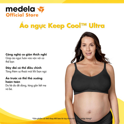 Quần áo bà bầu | Medela Keep Cool™ Ultra Breathable Maternity & Nursing Bra - Áo ngực cho bà bầu & cho con bú siêu thoán