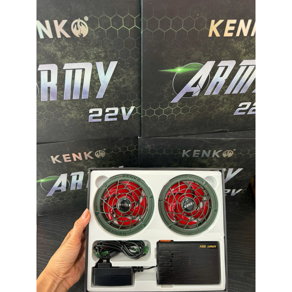 Phụ kiện kenko  Army 22v dung lượng pin 20.0000MAH
