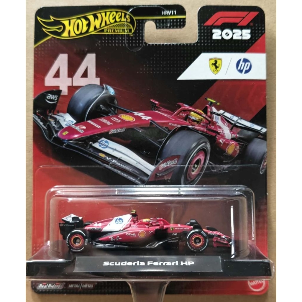 Xe mô hình Hot Wheels 2026 Formula 1 Aston Ferrari Premium