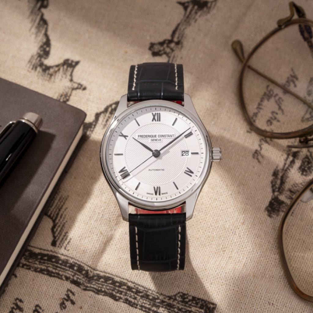 [Chính Hãng 100%] ĐỒNG HỒ NAM FC FREDERIQUE CONSTANT CLASSICS INDEX AUTOMATIC FC-303MS5B6-BF Máy Cơ 