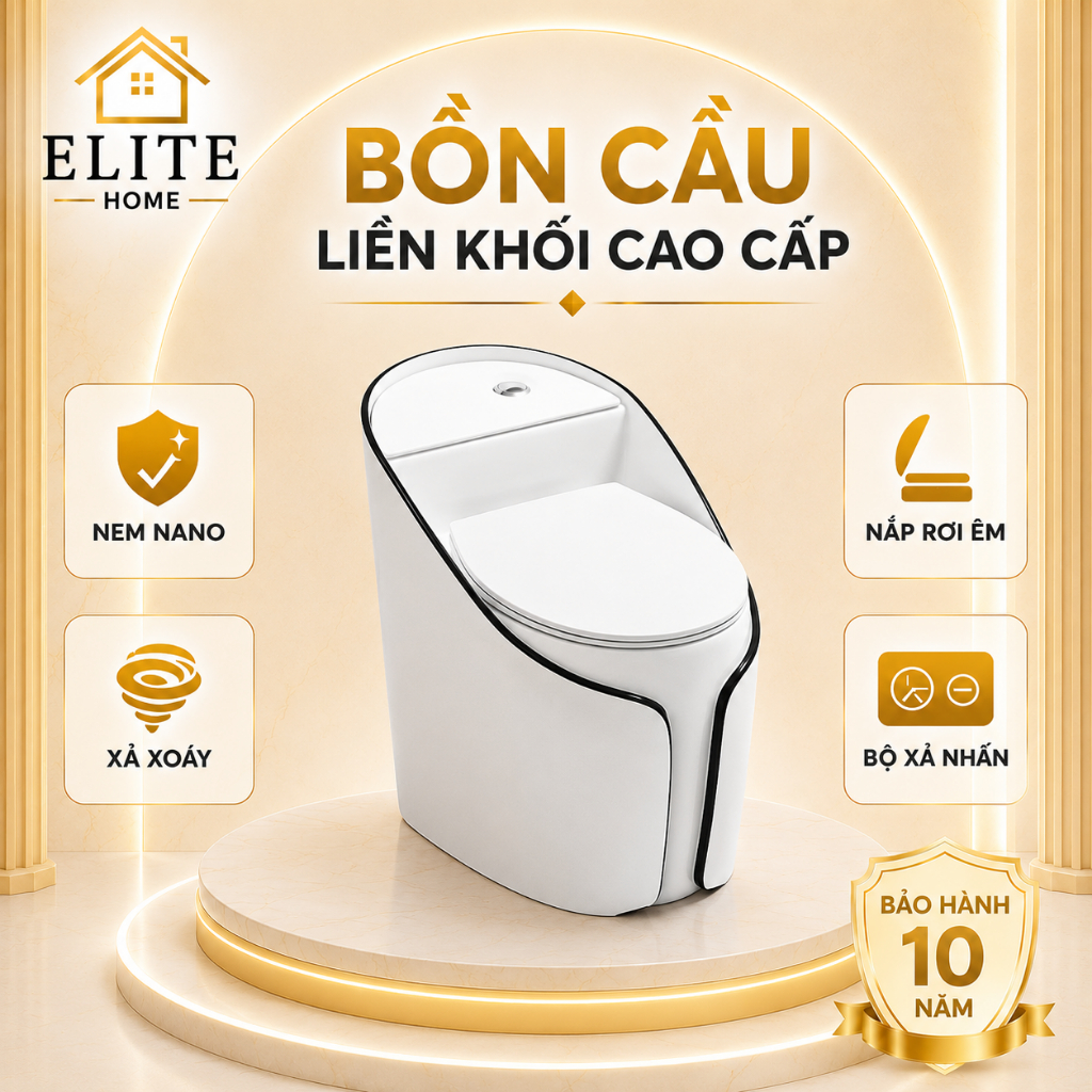 Bồn cầu trứng, bệt vệ sinh WiIlians 8806