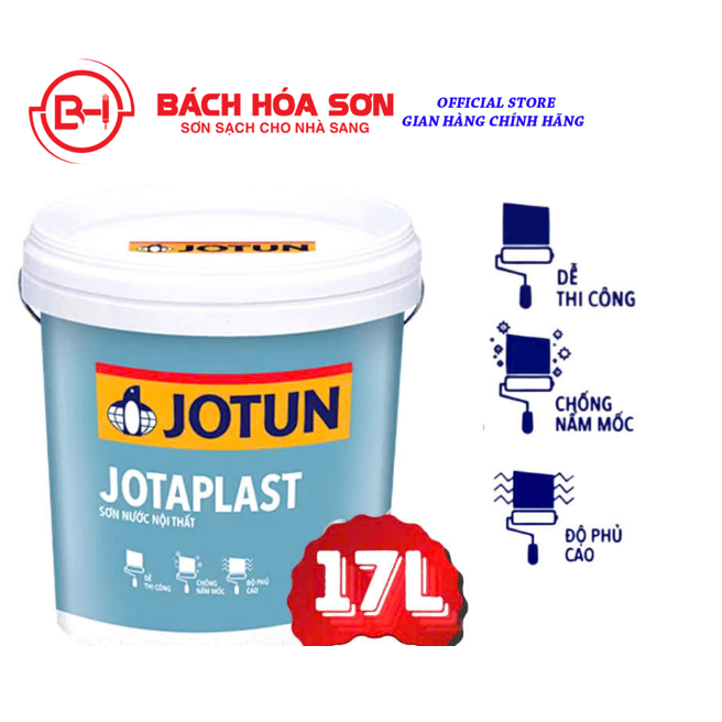 17L - Phủ nội thất Jotun Jotaplast (Khách muốn đặt 2 thùng trở lên ib shop ạ)