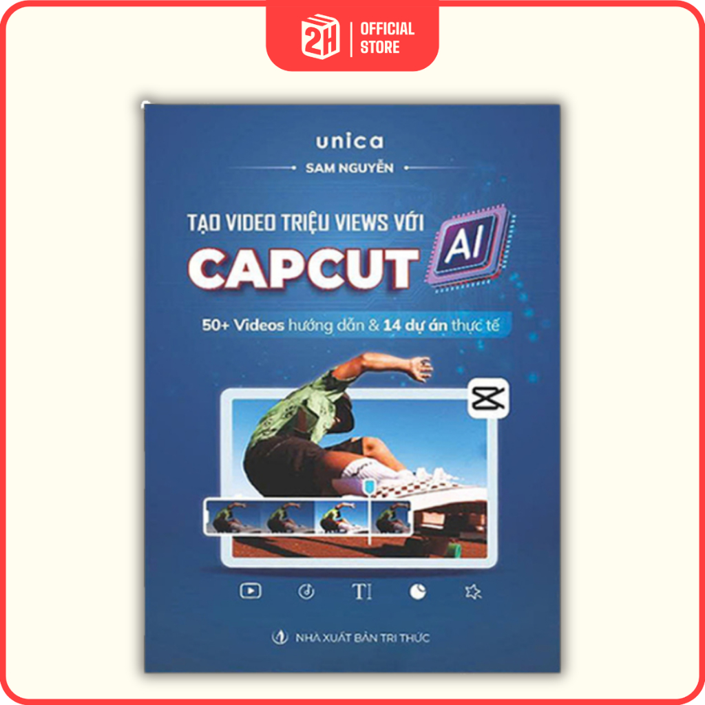 Sách - Tạo video triệu views với Capcut AI 298k (UNC) LK