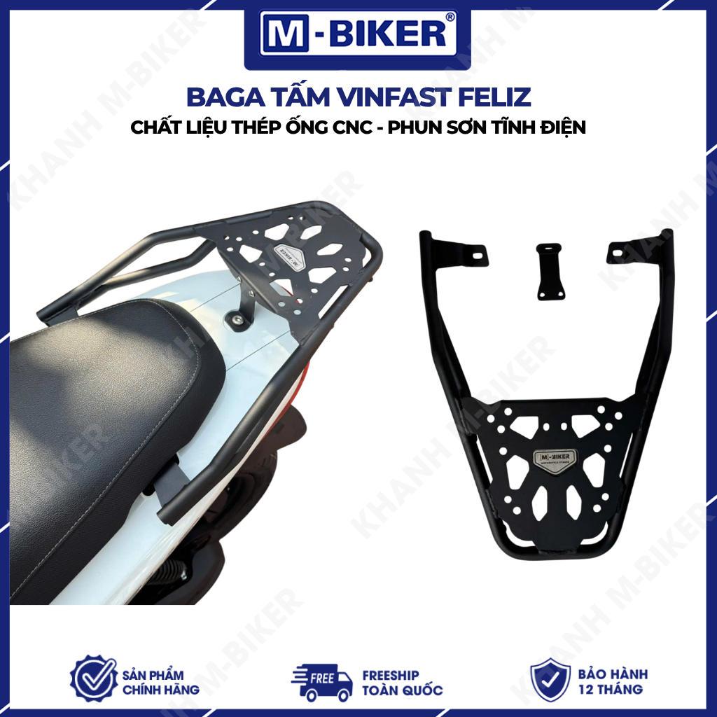 Baga Feliz mẫu Tấm, Baga Vinfast Feliz đơn dạng tấm| Lắp chuẩn zin | M-Biker