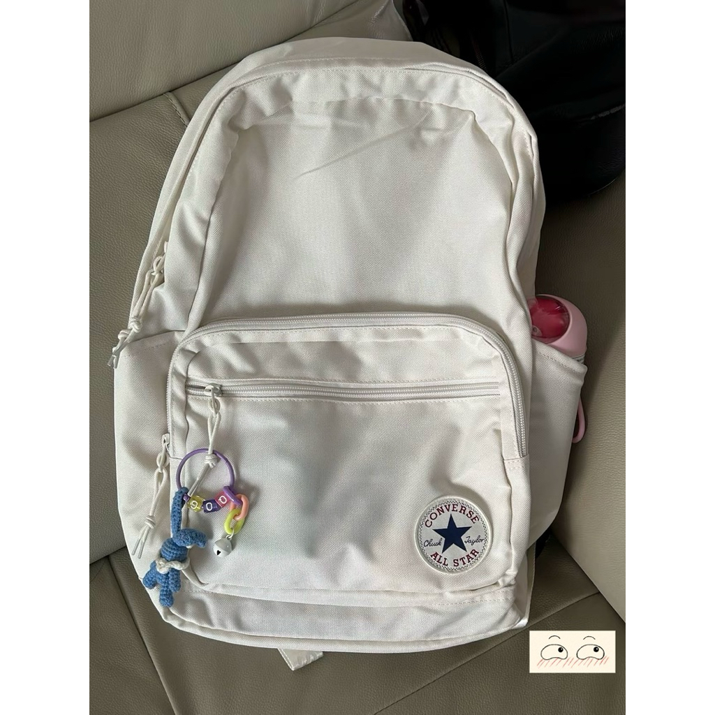 Balo converse unisex trắng chính hãng
