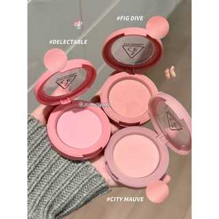 Phấn Má 3CE Mood Recipe Face Blush Đậm Màu, Siêu Mịn, Dễ Tán