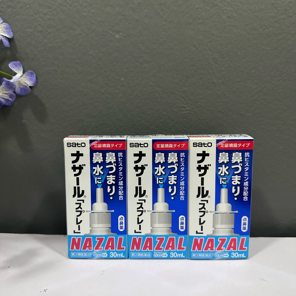 XỊT XOANG MŨI NAZAL SATO NHẬT BẢN 30ML