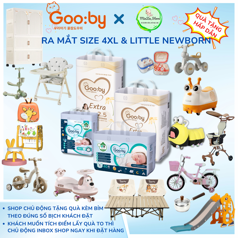 BỈM GOOBY HÀN QUỐC cho bé đủ size