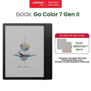 Máy đọc sách Boox Go 7 Color (Gen 2) Black Chính hãng