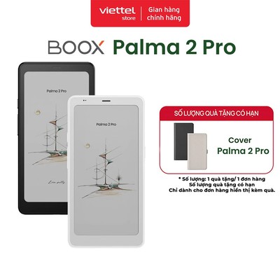 Máy đọc sách BOOX Palma 2 Pro | Màn hình 6.13" E-Ink Kaleido 3 | RAM 8GB | 128GB ROM | Android 15
