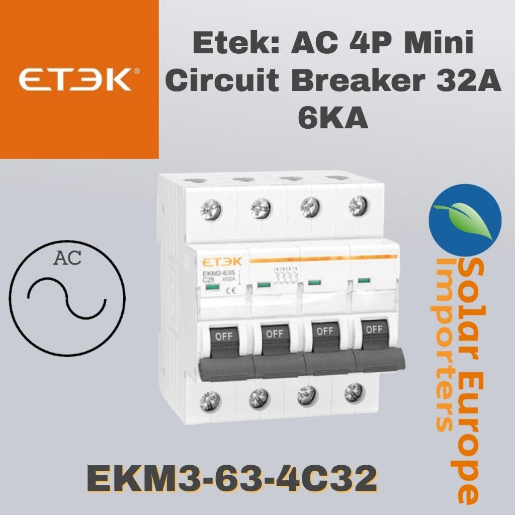 CB DC 4P 32A ETEK