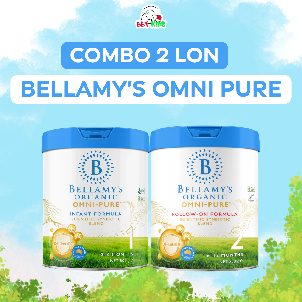 [COMBO 2 LON BELLAMY'S OMNI PURE] - Sữa công thức Bellamy's Omni Pure Synbiotic