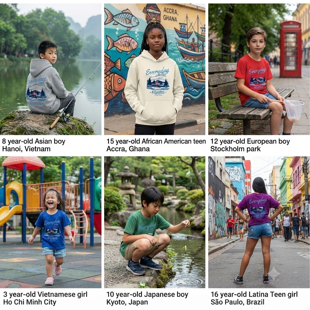 Áo Thun Everyday Is For Fishing Streetwear, Thiết Kế Outdoor Độc Đẹp Chất Theo Gu Riêng